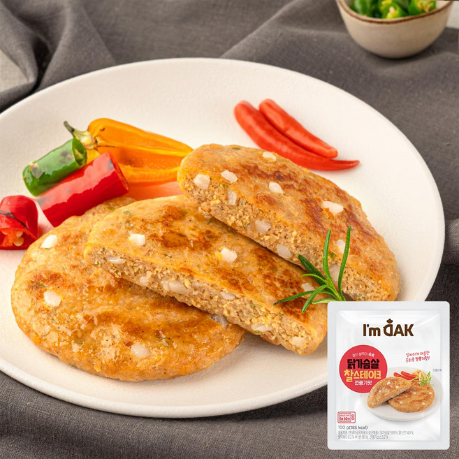 아임닭 닭가슴살 찰스테이크 깐풍기맛, 30팩, 30개, 100g