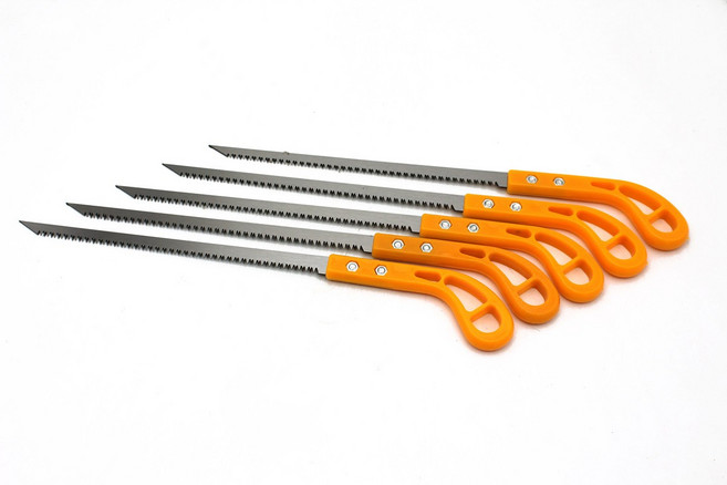 2개 원예 톱 쥐꼬리 톱 pvc톱