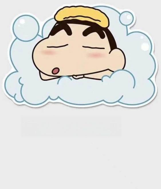 크레용 신짱 미키 수분을 잘 흡수하고 쾌적한 규조토 매트, 하얀 짱구 프로필 사진, 1개