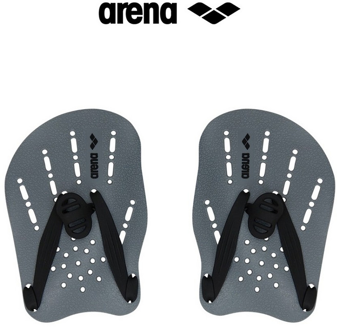 아레나 arena 에볼루션 핸드패들 A6AC1AD01 A5AC1AD01 수영패들 풀판, BLK