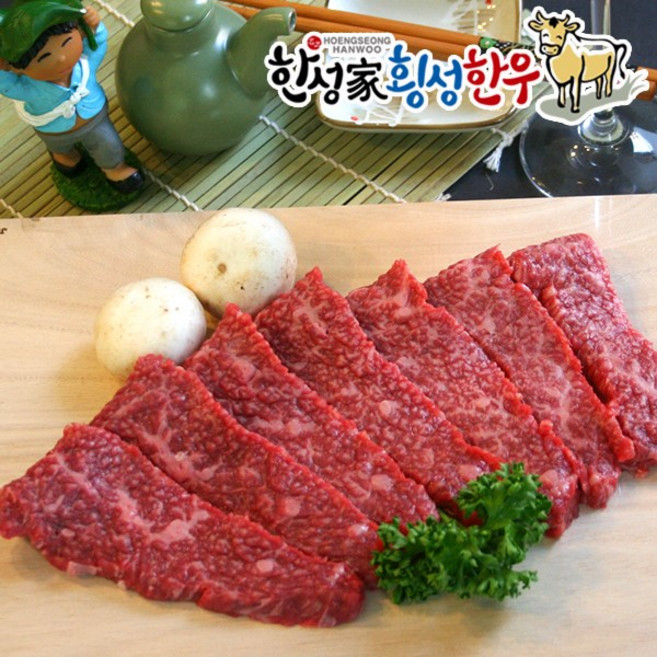 더바른식탁 한우 1+등급 삼각살 300g 횡성 한우 한우 구이용 소 삼각살 한우 삼각살