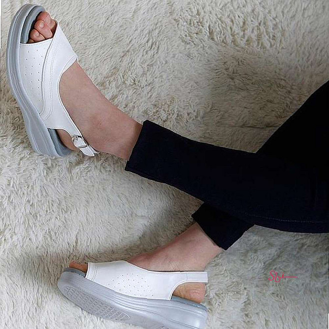 간호사신발 5cm 여자 간호화 샌달 국산 편한 여성 조무사 근무화 파는곳 여름 샌들 병원 실내화 실습화 쿠션lmn429