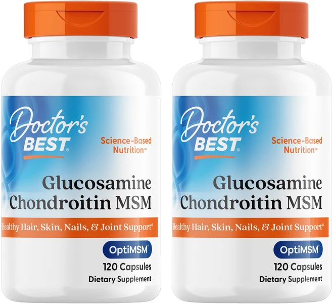 닥터스베스트 글루코사민 콘드로이친 MSM 캡슐, 120정, 2개 - 쿠팡