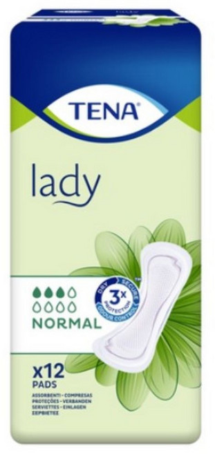 테나 레이디 요실금 패드 노말, FREE(onesize), 1개, 12매입