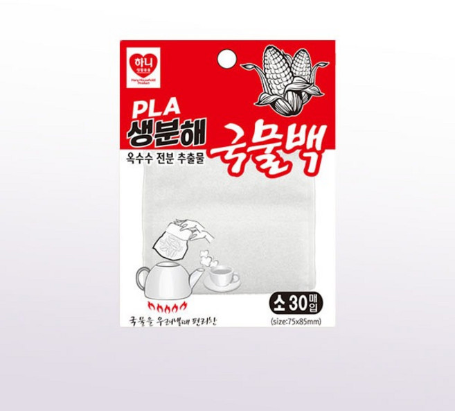 하니 친환경 생분해 국물백 다시백 차우림망 소 30매입, 1개