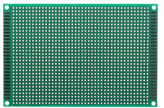 PCB 양면 만능기판 8X12CM 2.54mm, 1개
