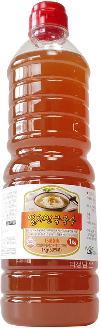 뉴그린 멸치 진국 육수 1kg 멸치 국물 농축액, 1개