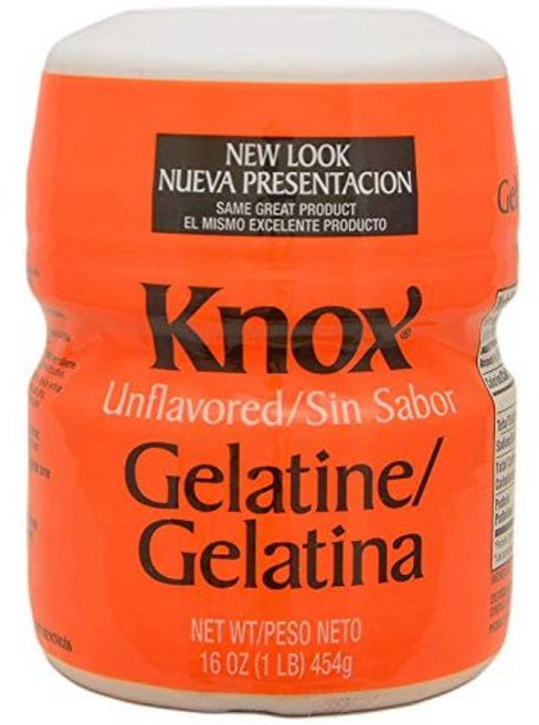 무향 젤라틴 - 453.59 그램 Unflavored Gelatin - 1 lb, 16온스(1팩), 1개