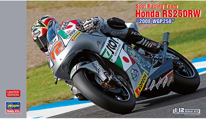 BH21748 1대12 스콧 레이싱 팀 혼다 Honda RS250RW 2008 WGP250, 1개