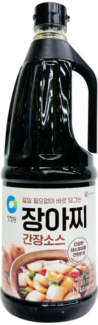 청정원 장아찌 간장소스 1.7L, 1개