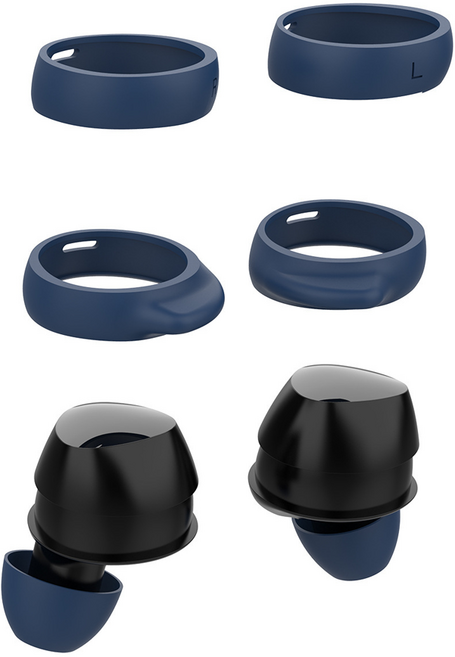 아야 갤럭시 버즈 2 프로 호환 교체용 실리콘 이어팁 무선 이어폰 이어캡, 버즈 플러스용, 화이트