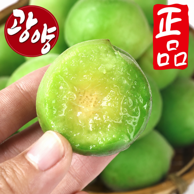 [새벽당일재배] 특정품 광양 청 매실, 1박스, 특품 1kg