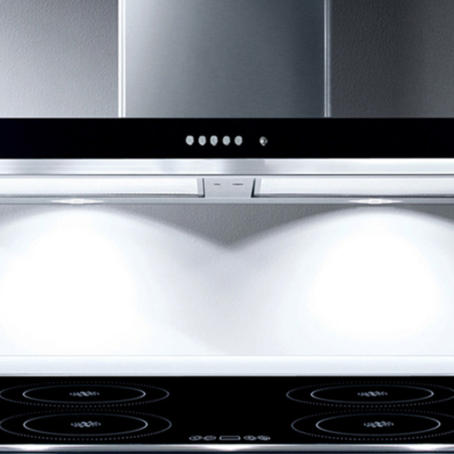 한일전기 DCR-915 침니형 레인지후드 (버튼식 스위치), 상세 참조