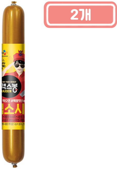 CJ)맥스봉빅소시지150g, 150g, 2개