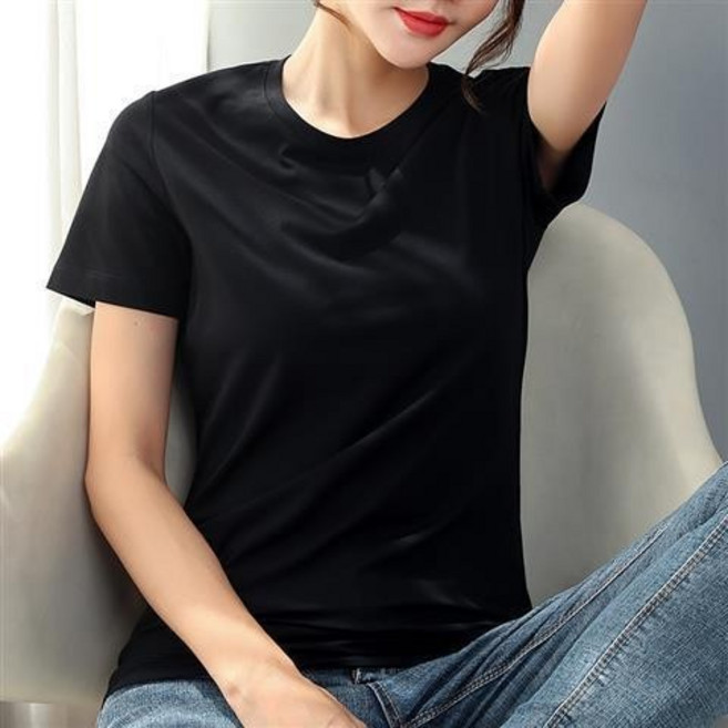 女短袖T恤 素t 圓領
