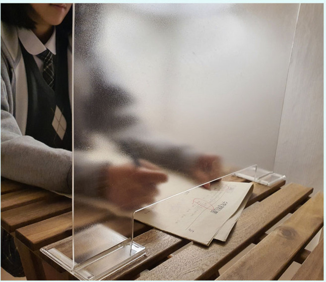 반투명가림막 600*450, D타입 개방 유동형