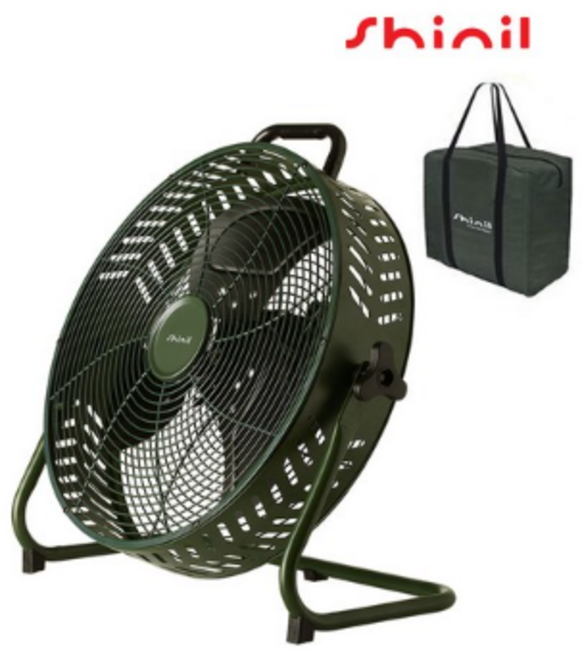 신일 무선 캠핑용 선풍기 써큘레이터 생활방수, 12인치+전용가방, 12인치 무선선풍기 + 전용가방, 카키