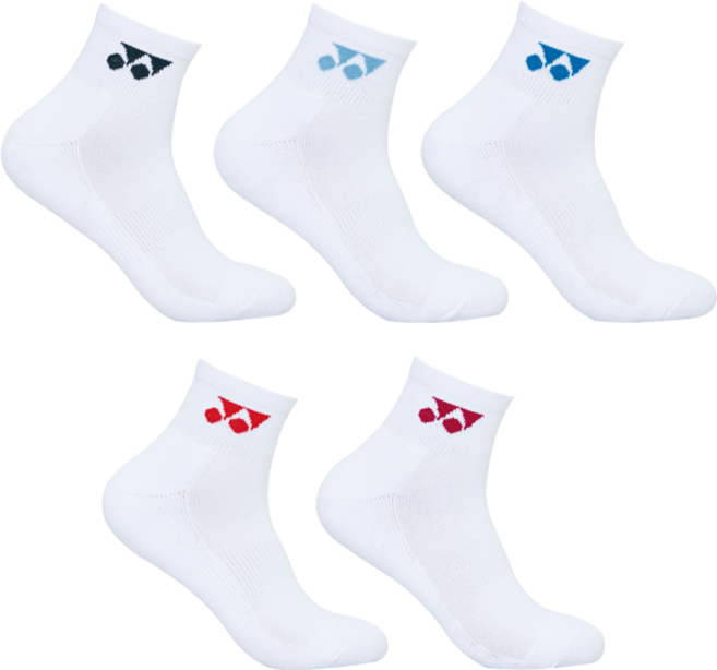 요넥스양말 249SN007F 중목(SET여성) 24년형 5개 1묶음 스포츠 배드민턴, 5개1set