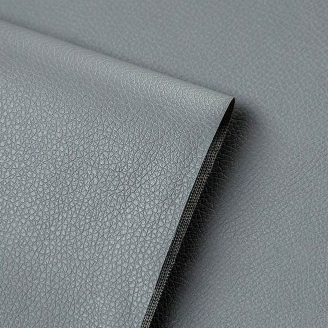 이음모음 가죽 리폼 보수 스티커, 프리미엄세트, 진그레이