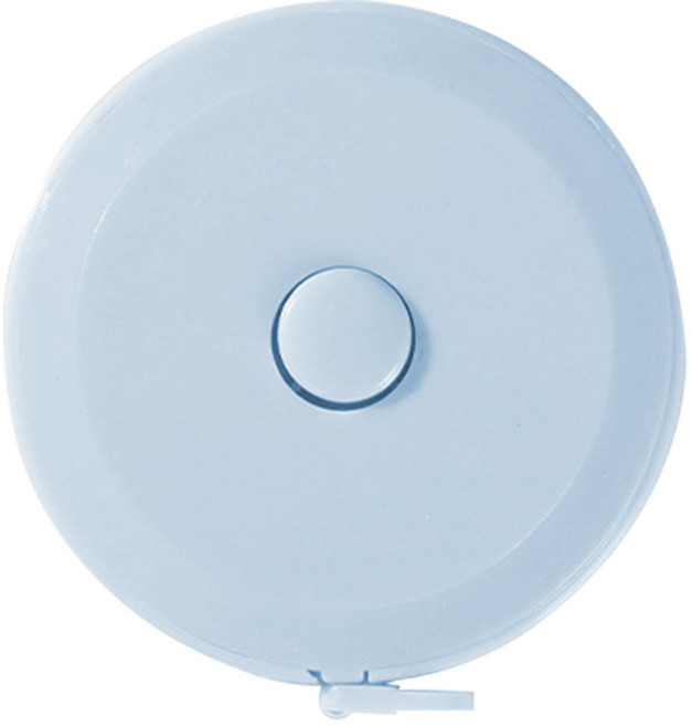 糖果色迷你捲尺 伸縮捲尺 隨身攜帶量衣皮尺 多色可選 精準測量, 北歐藍【150cm捲尺】, 1個