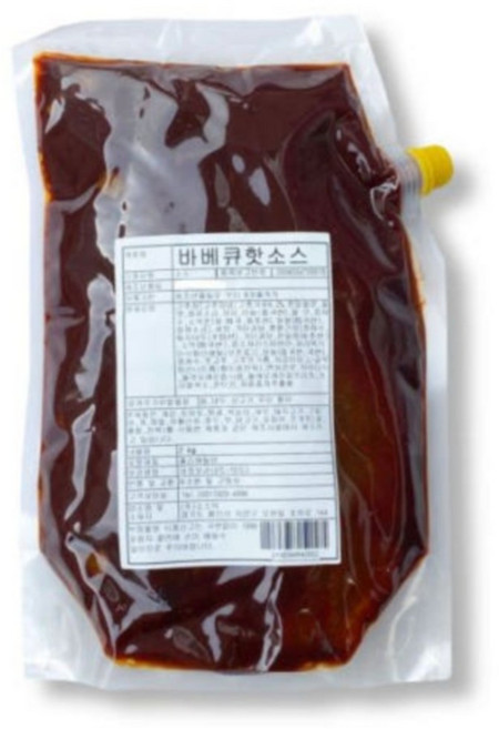 소스텍 바베큐핫소스, 2kg, 15개