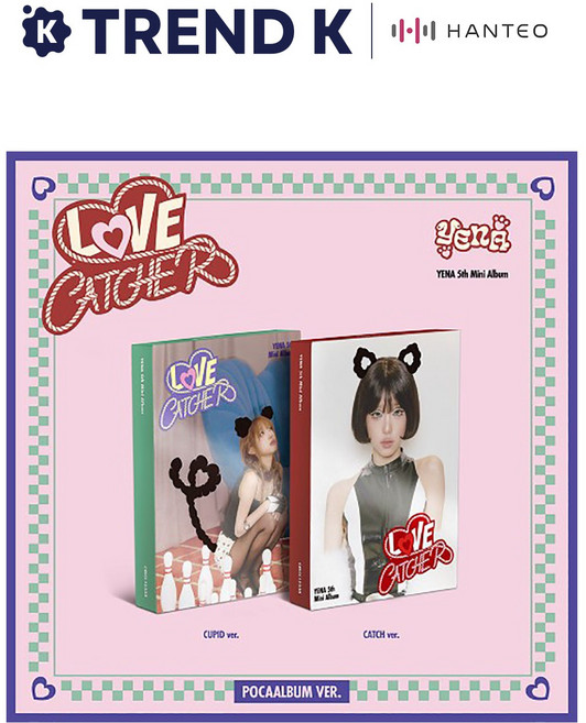 최예나 YENA 미니5집 앨범 LOVE CATCHER 포카앨범, CATCH Ver (레드)
