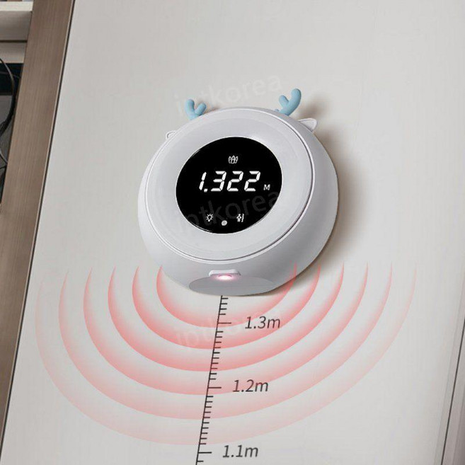 스마트키재기 신장계 휴대용 어린이 캐릭터 고정밀, 1개