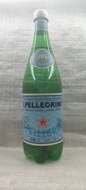 聖沛黎洛氣泡天然礦泉水 1公升, 1L, 12個