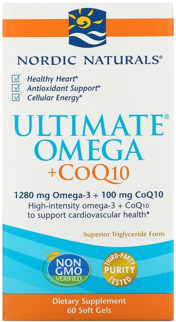 노르딕내추럴스 얼티메이트 오메가 CoQ 10 1000mg, 60정, 1세트 - 쿠팡