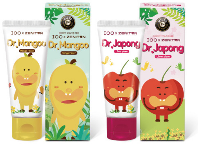 제니튼 닥터제니 망구자퐁 초등학생치약 어린이치약 2개, 닥터망구2개