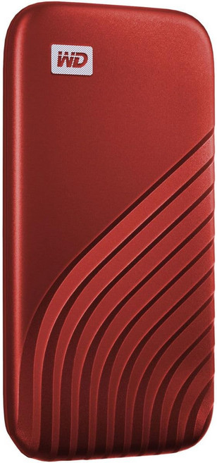 웨스턴 디지털 1TB My Passport SSD 휴대용 외장 솔리드 스테이트 드라이브 회색 견고하고 빠르게 빛나는 하드웨어 암호화를 통한 비밀번호 보호 -