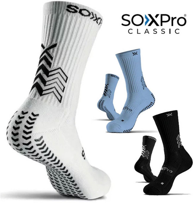 기어엑스프로 삭스프로 이태리 논슬립 축구양말, 화이트