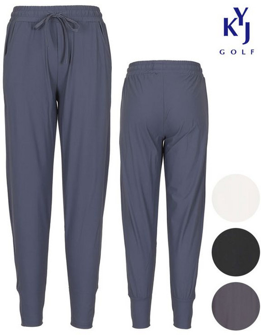김영주골프 여름 여성 하프라인 조거팬츠 KMMLSL92
