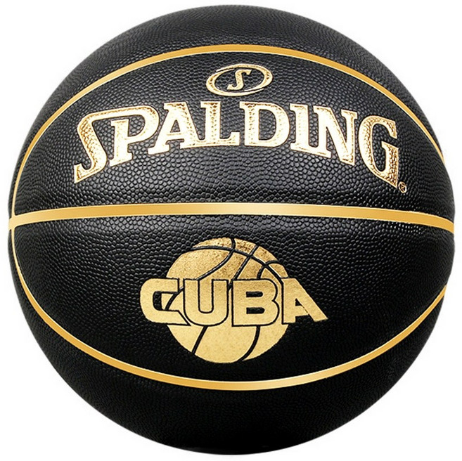 더우글 스팔딩 농구공 블랙 골드 7호, 블랙골드, 1개