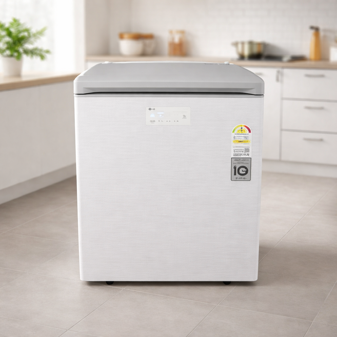 LG전자 디오스 뚜껑형 김치냉장고 K132LW123 화이트 128L, 없음