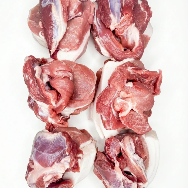 산청 흑돼지(냉장) 뒷고기 특수부위 모듬 1.8kg 오후1시 발송 300g 6개 - 쿠팡