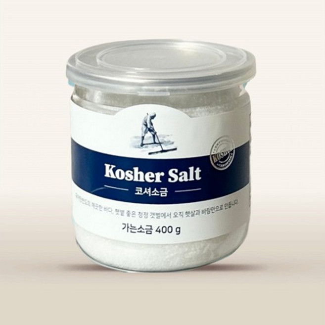 천일염 코셔소금 고운소금 400g, 1개