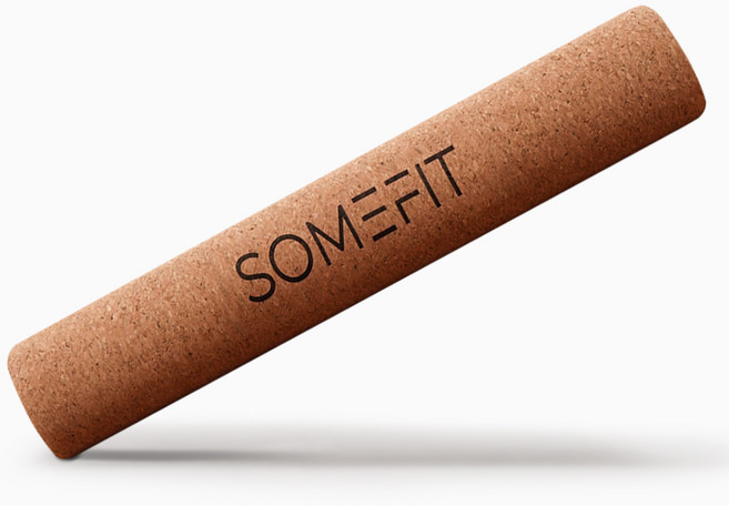 썸피트 하드 코르크 폼롤러 얇은 45cm x 8cm, 1개, 혼합색상