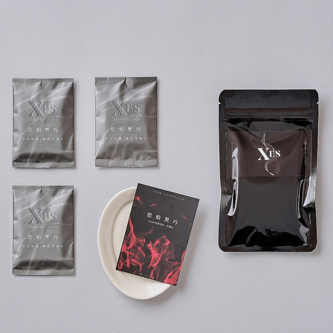 XEs 慾焰黑巧袋裝 巧克力, 三入