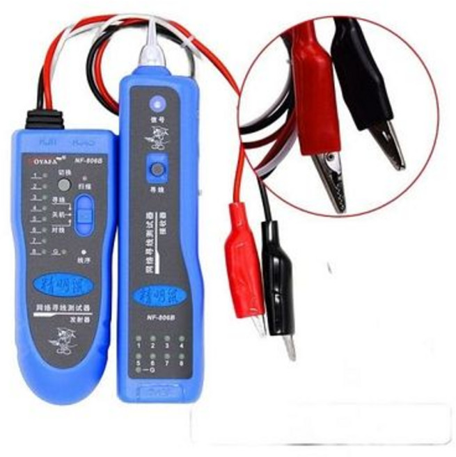 랜테스트기 추적기 랜케이블 멀티 디지털 통신 와이어144419, Savvy Mouse NF-810144419