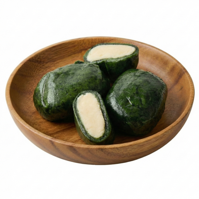 [김민경찹쌀떡] 냉동실에 쟁여두는 찹쌀떡 식사대용 달지 않고 맛있는 쑥유자찹쌀떡, 50개, 80g