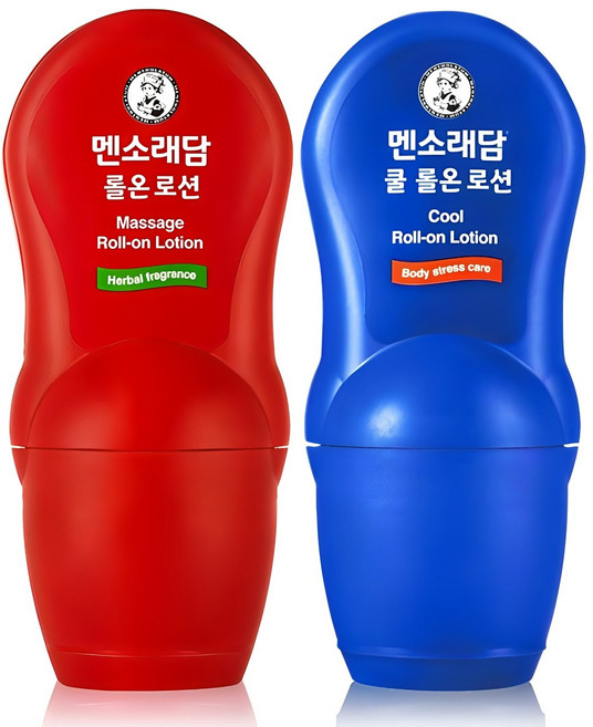 멘소래담 롤 온 로션 50ml + 쿨 롤 온 로션 50ml, 1세트
