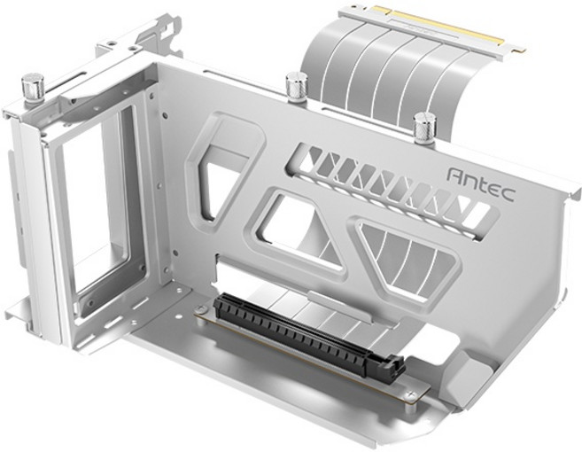 (Antec) SHIFT PCI-E 5.0 라이저 케이블 KIT ARGB 190mm (화이트), 1개, SHIFTPCI-E5.0라이저케이블KIT