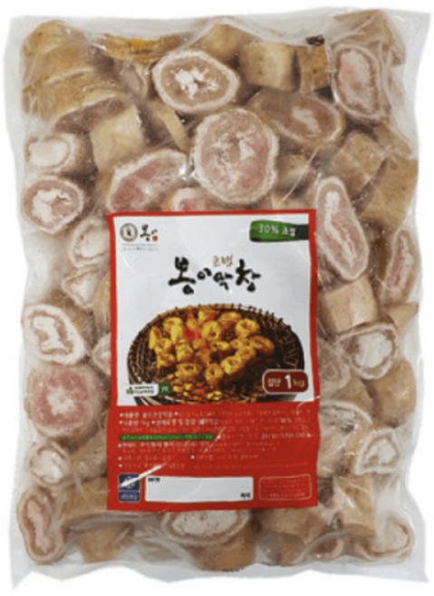 봉이막창 돼지막창 캠핑음식 초벌막창, 2개, 2kg