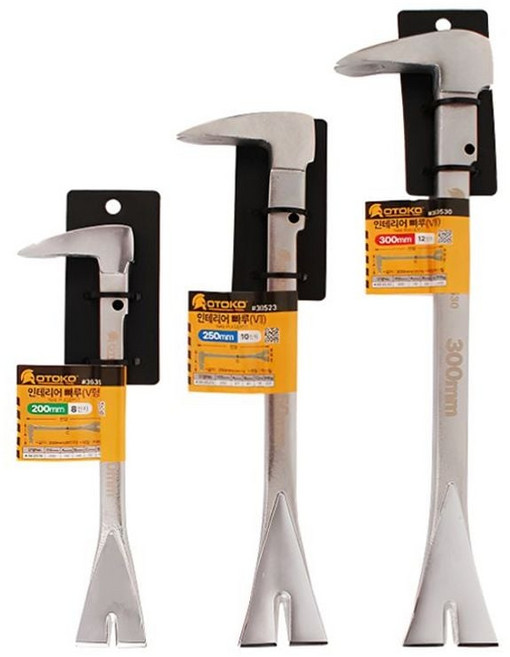 손빠루 다가네 철거 못제거 OTOKO V형 300mm 빠루