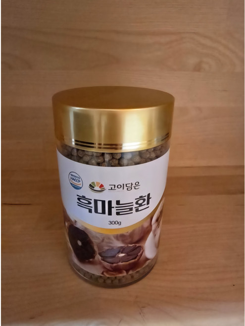 바른건강 고이담은 흑마늘환, 15개, 300g