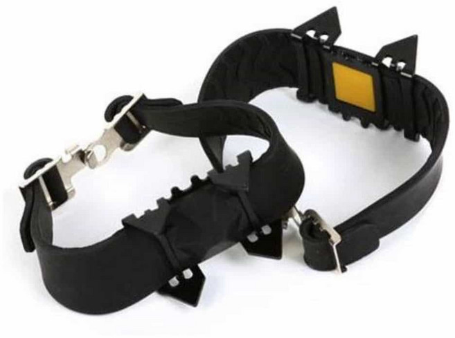 밴드형 등산 아이젠 등산화 겨울 산행 체인 스파이크 빙판길 눈길 남성 여성 미끄럼방지, GN원밴드 아이젠