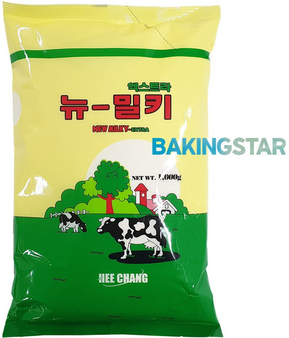 뉴밀키 엑스트라 탈지분유 1kg 식물성크림분말, 1개
