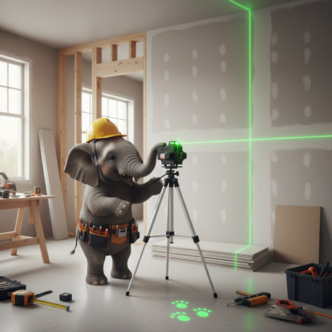 [신콘] S2000 가성비 레이저레벨기 4D 추방식 그린라인 6배밝기 모션감지센서 최신형, 1개