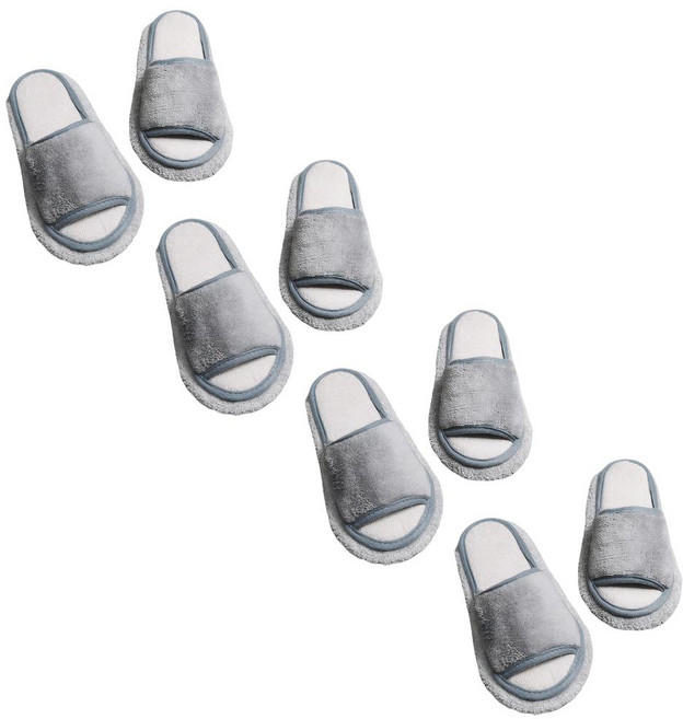 셀링랩 걸레슬리퍼, 그레이,여성용, 4개
